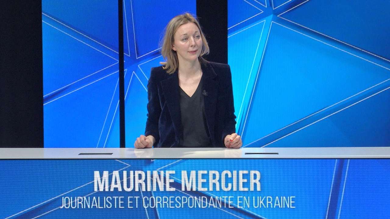Maurine Mercier les infos et les émotions d'Ukraine Canal Alpha